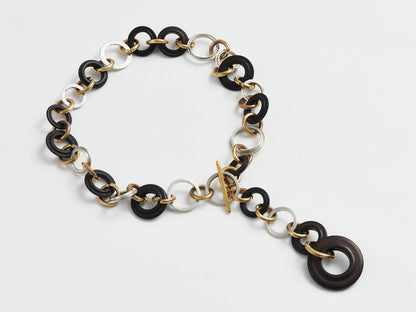 Mixed Material Chain - Necklace