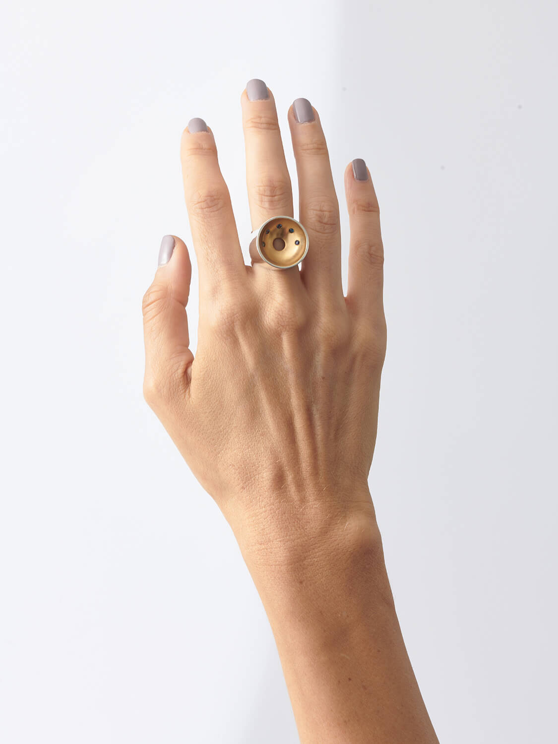 Pantheon Hemisphere Two-Way Ring